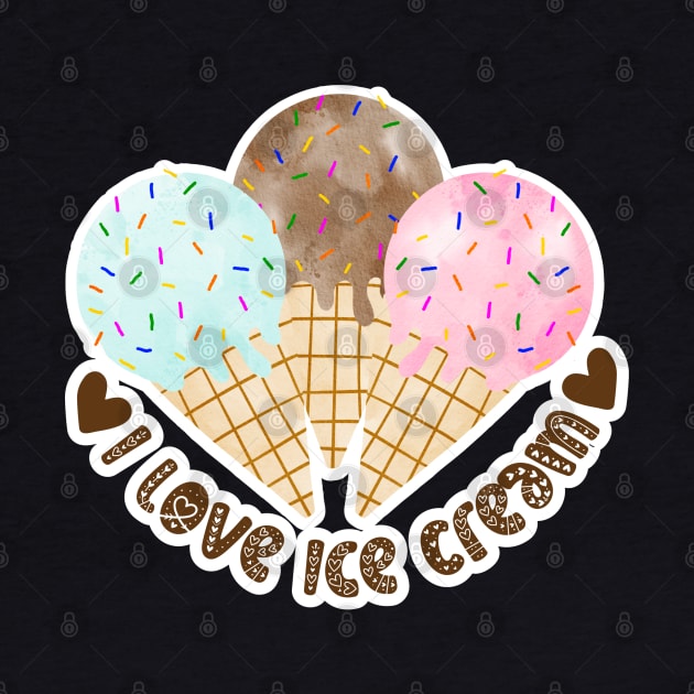 I love Ice Cream by MutchiDesign